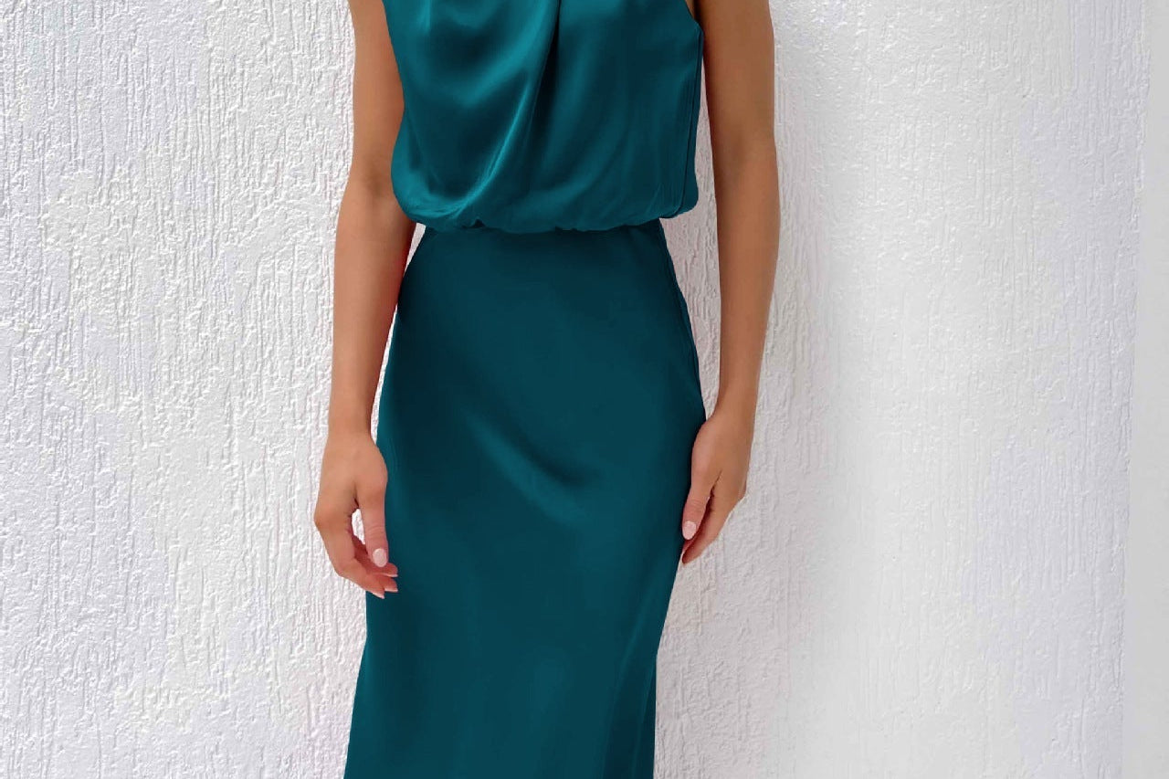 Quentin | Sahara Drape Dress