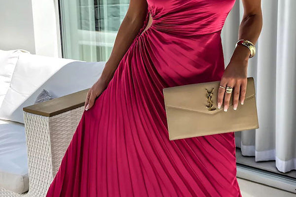 Ophelia | Chic Pleated Dress