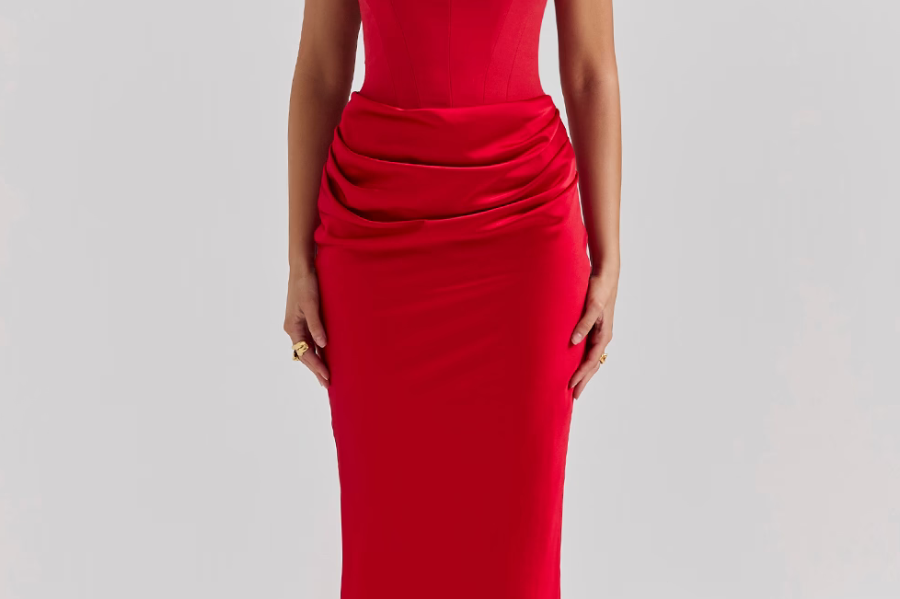 Eden | Polished Satin Gown