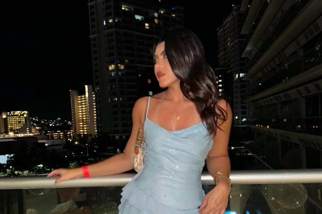 Gracelynne | Shimmer Ruffle Mini Dress