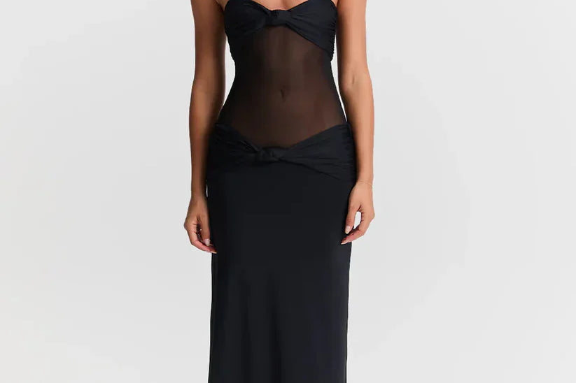 Thalia | Sultry Sheer Gown