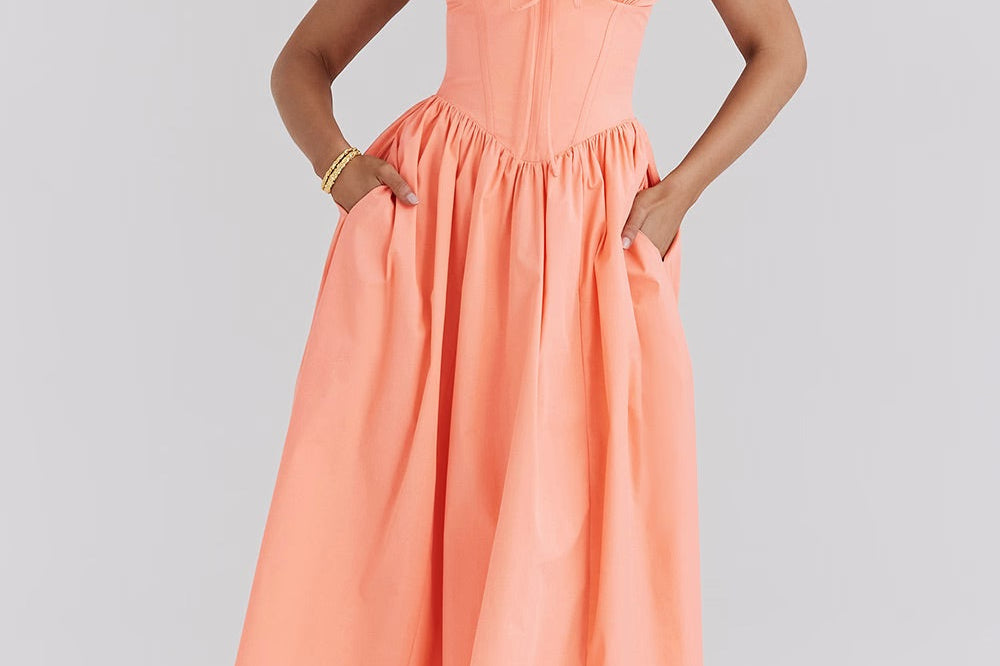 Winry | Fresh Floral Midi