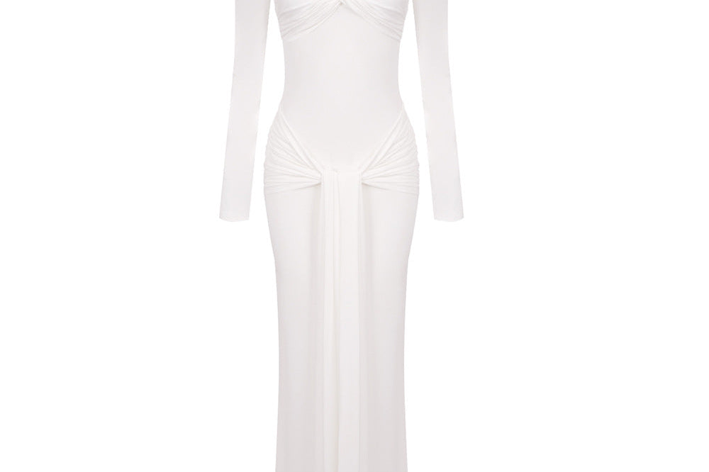 Fidelma | Frostline Curve Gown