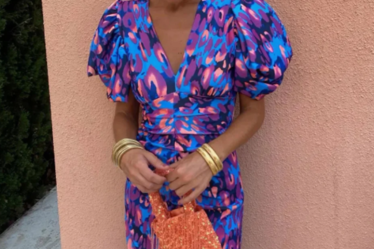 Ursula | Vivid Ruched Midi