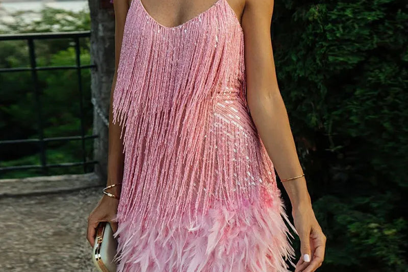 Malia | Playful Embellished Dress