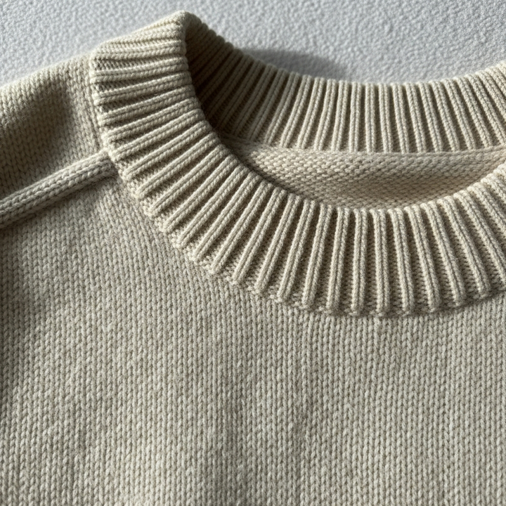 Crewneck Knit Jumper, knit detail