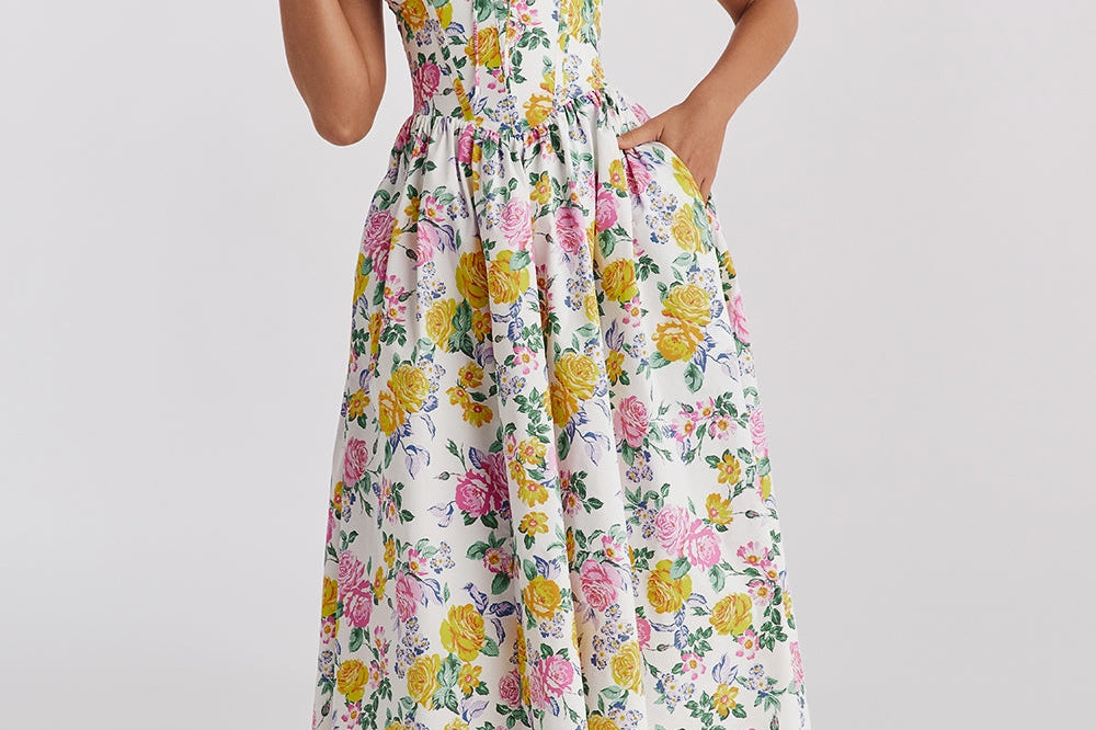 Rosie | Timeless Floral Midi