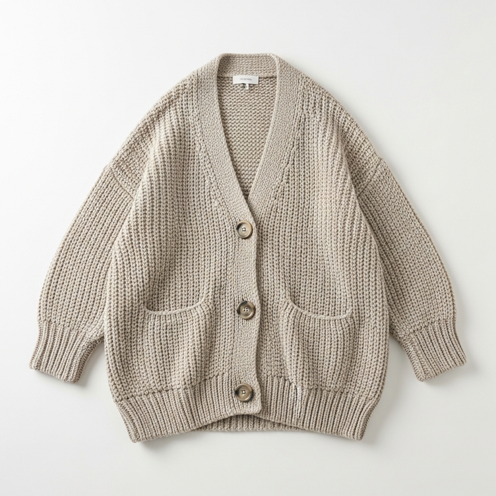 Oversized Knit Cardigan