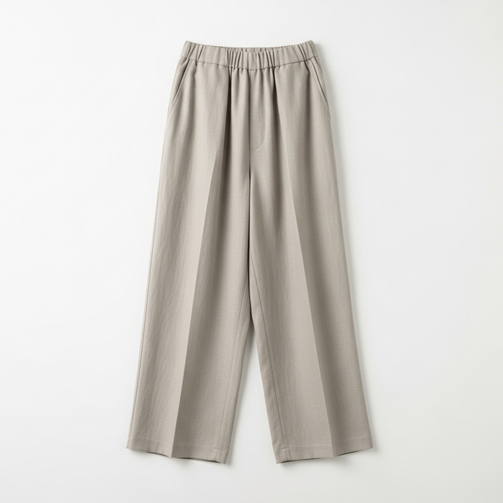 Wide-Leg Linen Trousers