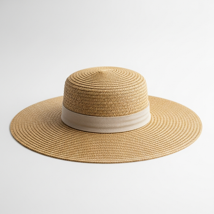 Woven Straw Sun Hat